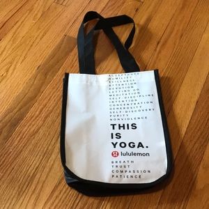 This is yoga bag, small